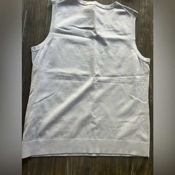 PENDELTON light blue silk , nylon , cotton sweater tank top PL - Picture 2 of 9
